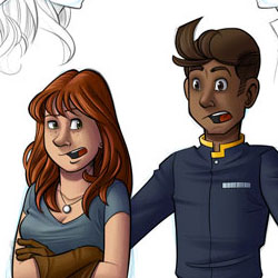 Character sheet for the Normal comic